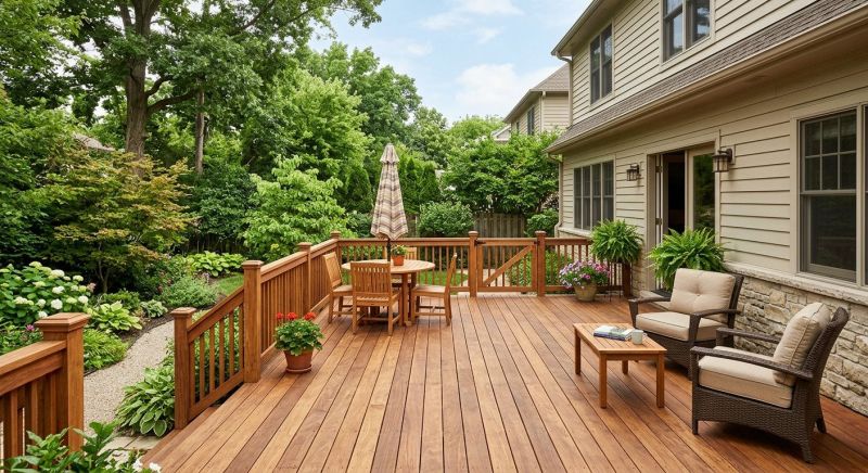 Floating Deck Installation in Fairfield County, CT