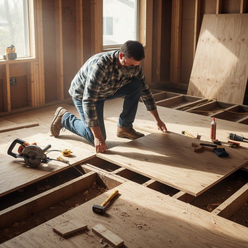 Subfloor Replacement in Kansas City, KS